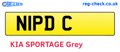 N1PDC are the vehicle registration plates.