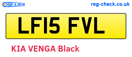 LF15FVL are the vehicle registration plates.