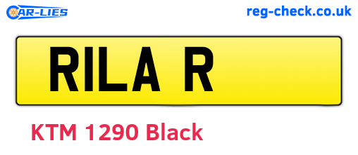 R1LAR are the vehicle registration plates.