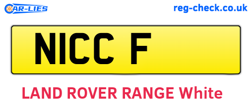 N1CCF are the vehicle registration plates.
