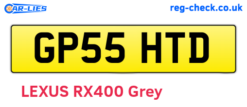 GP55HTD are the vehicle registration plates.