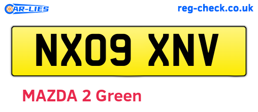 NX09XNV are the vehicle registration plates.