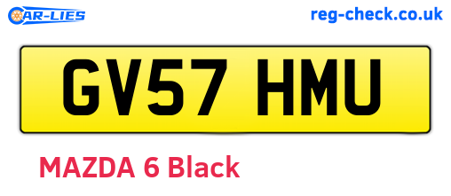 GV57HMU are the vehicle registration plates.