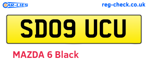SD09UCU are the vehicle registration plates.