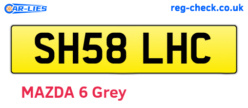 SH58LHC are the vehicle registration plates.