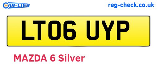LT06UYP are the vehicle registration plates.