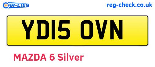 YD15OVN are the vehicle registration plates.