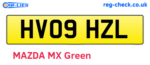 HV09HZL are the vehicle registration plates.
