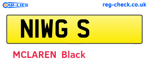 N1WGS are the vehicle registration plates.