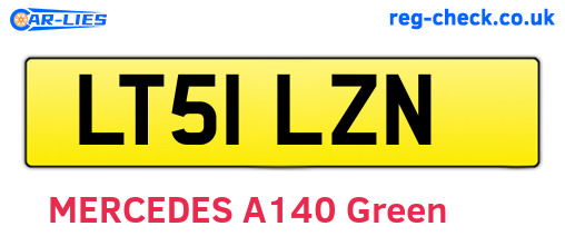 LT51LZN are the vehicle registration plates.