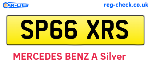 SP66XRS are the vehicle registration plates.