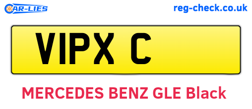 V1PXC are the vehicle registration plates.