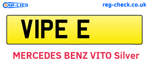 V1PEE are the vehicle registration plates.