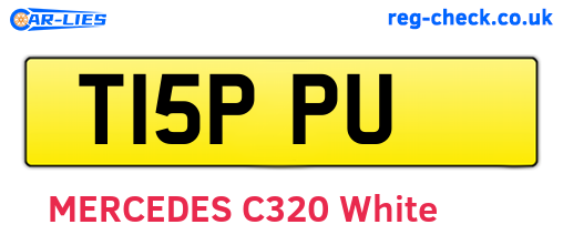 T15PPU are the vehicle registration plates.