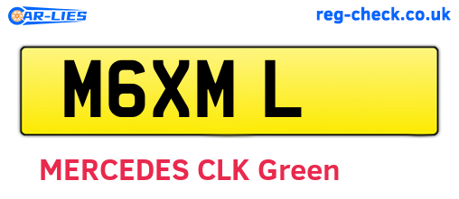 M6XML are the vehicle registration plates.