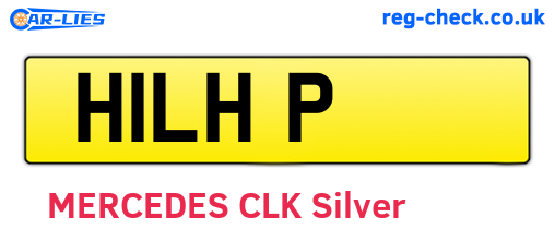 H1LHP are the vehicle registration plates.