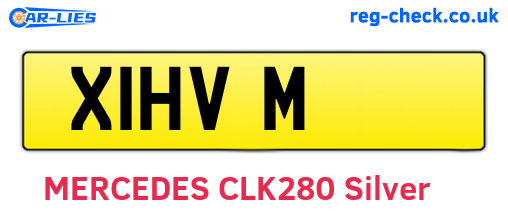 X1HVM are the vehicle registration plates.