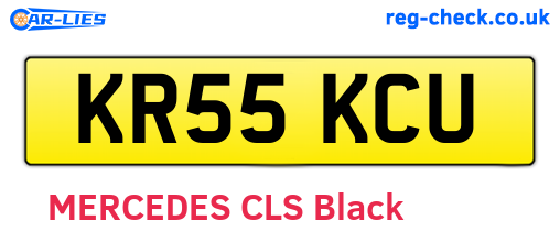 KR55KCU are the vehicle registration plates.