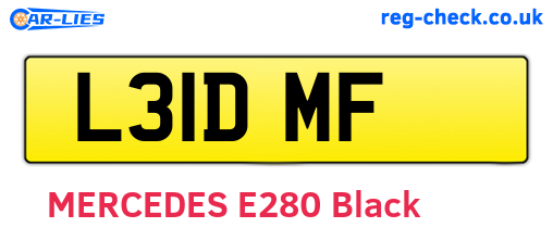 L31DMF are the vehicle registration plates.