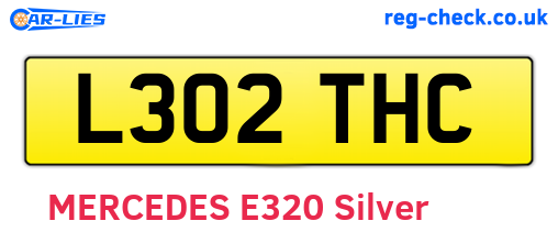 L302THC are the vehicle registration plates.