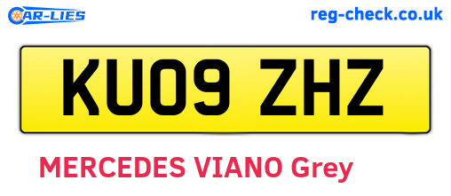 KU09ZHZ are the vehicle registration plates.