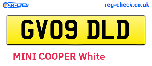 GV09DLD are the vehicle registration plates.
