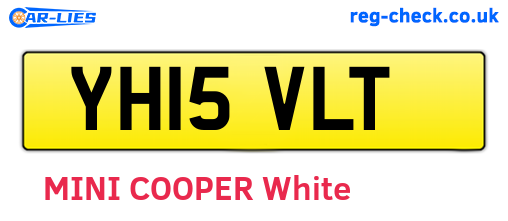 YH15VLT are the vehicle registration plates.