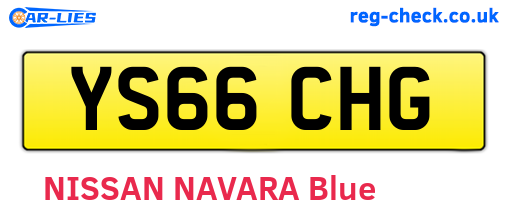 YS66CHG are the vehicle registration plates.