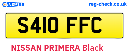 S410FFC are the vehicle registration plates.