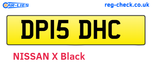 DP15DHC are the vehicle registration plates.