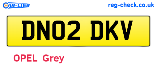 DN02DKV are the vehicle registration plates.