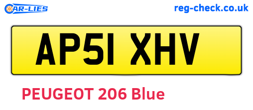 AP51XHV are the vehicle registration plates.