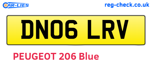 DN06LRV are the vehicle registration plates.
