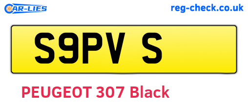 S9PVS are the vehicle registration plates.