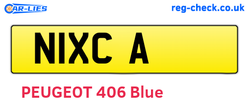 N1XCA are the vehicle registration plates.