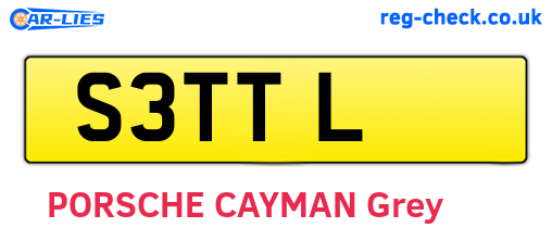 S3TTL are the vehicle registration plates.