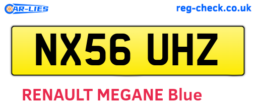 NX56UHZ are the vehicle registration plates.