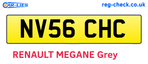NV56CHC are the vehicle registration plates.
