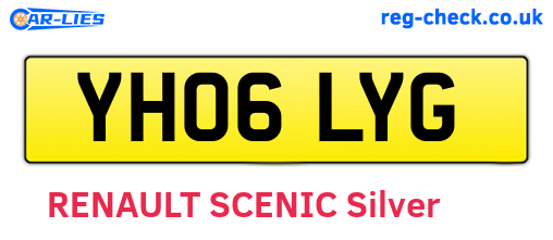 YH06LYG are the vehicle registration plates.