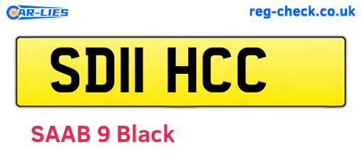 SD11HCC are the vehicle registration plates.