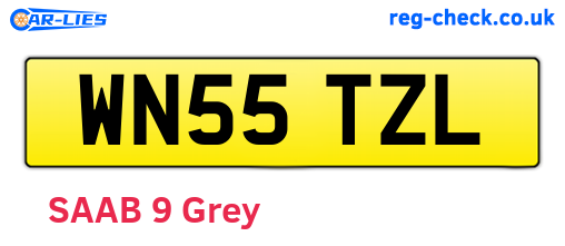WN55TZL are the vehicle registration plates.