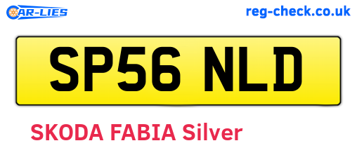 SP56NLD are the vehicle registration plates.