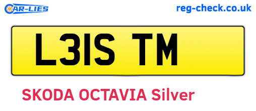 L31STM are the vehicle registration plates.