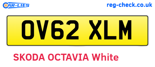 OV62XLM are the vehicle registration plates.