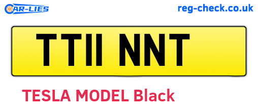 TT11NNT are the vehicle registration plates.