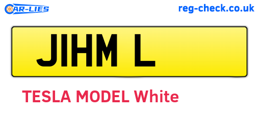 J1HML are the vehicle registration plates.