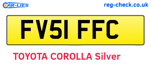 FV51FFC are the vehicle registration plates.