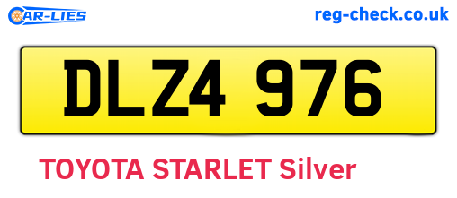 DLZ4976 are the vehicle registration plates.
