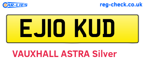 EJ10KUD are the vehicle registration plates.
