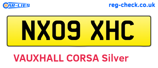 NX09XHC are the vehicle registration plates.